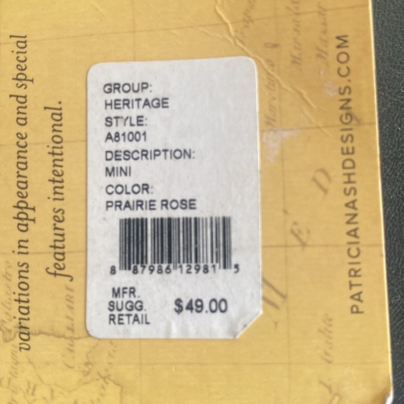 Patricia Nash Tan Floral Leather Wallet - Picture 9 of 11